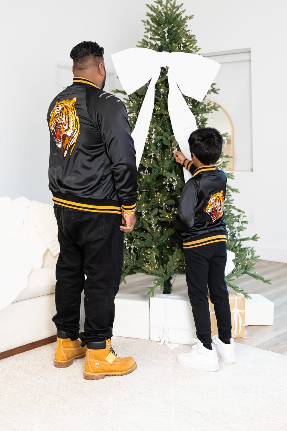 Customer photo review of Roaring Tiger Sukajan Souvenir Jacket