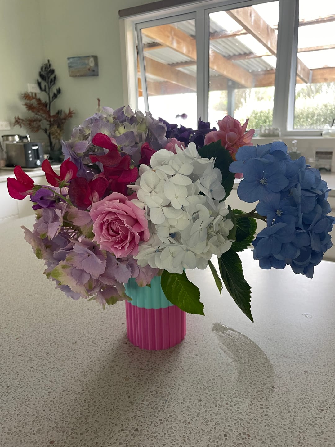 Customer photo review of The Millie vase
