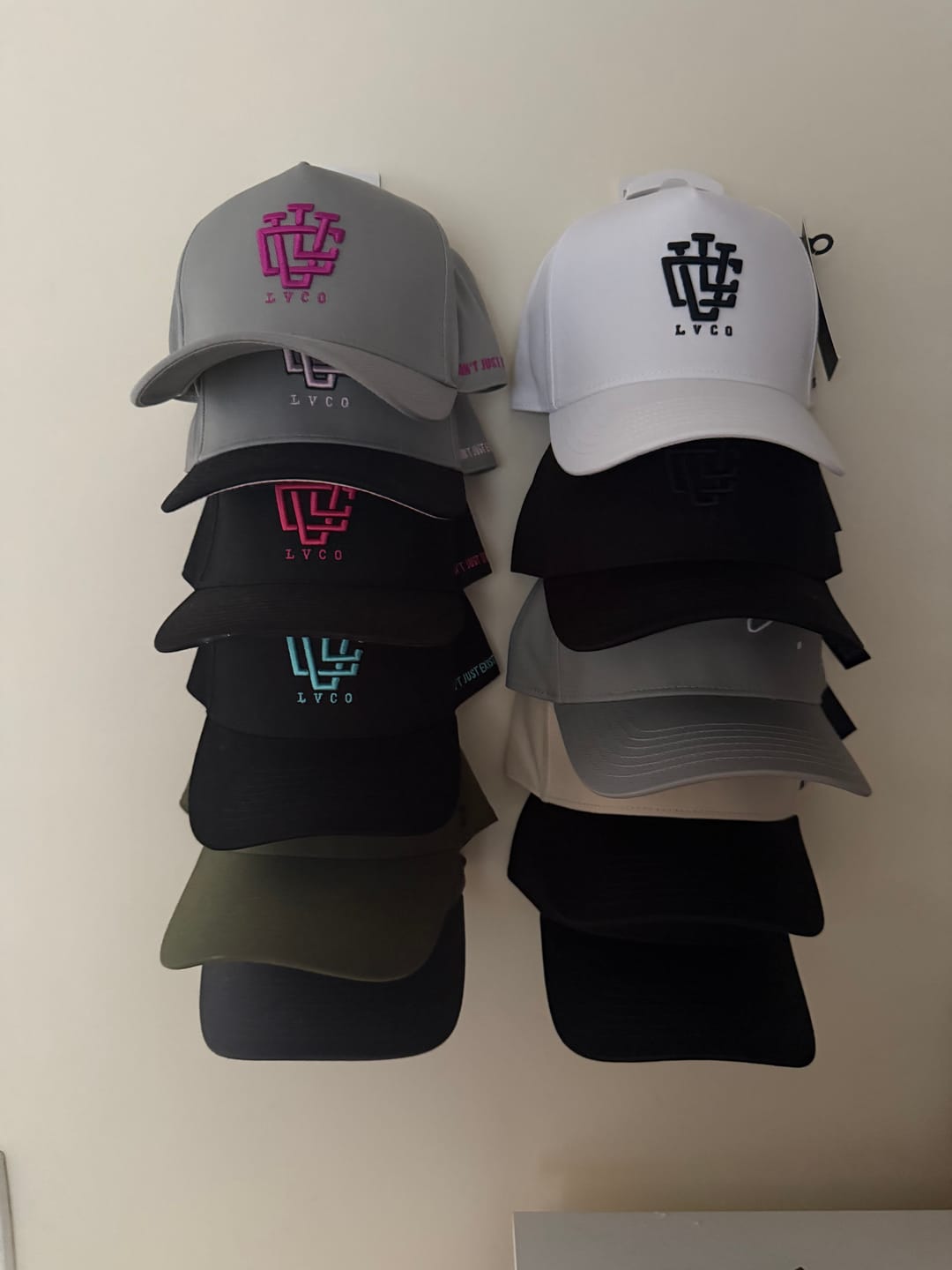 Customer photo review of LVCO "Blk on Blk" A-Frame Snapback