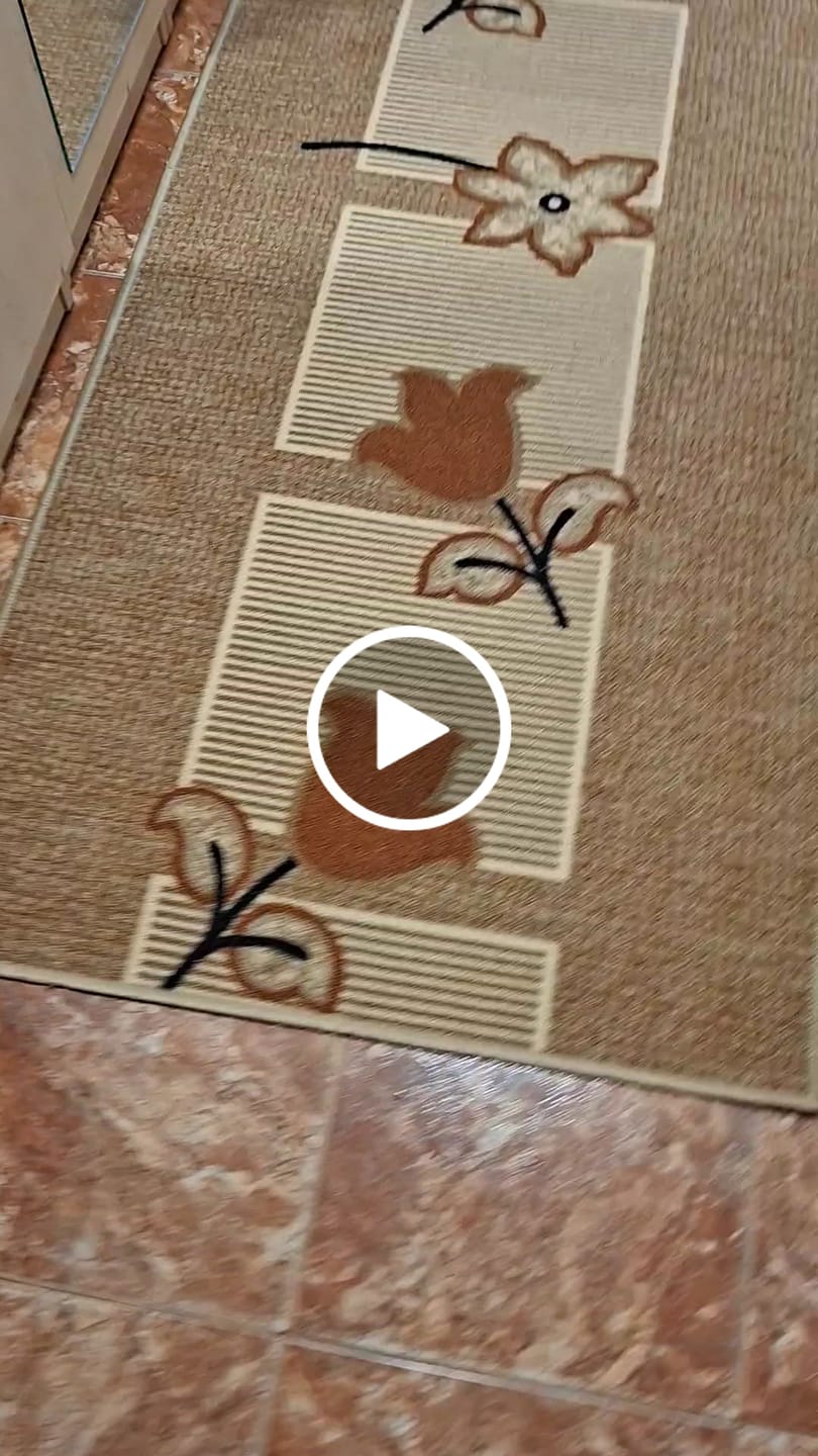 Customer video review of Traversa antiderapanta imprimata Tulip, subtire, latime 80 cm (surfilata)