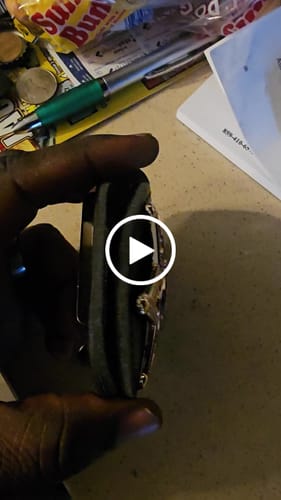 Customer video review of Customizable Badge BA27