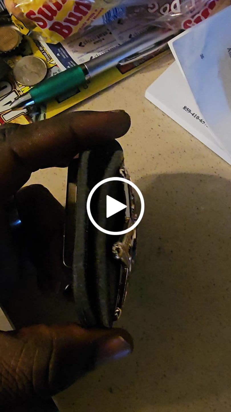 Customer video review of Customizable Badge BA27
