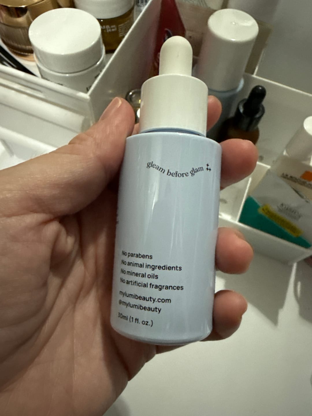 Customer photo review of Hyaluronic Boost Super Serum