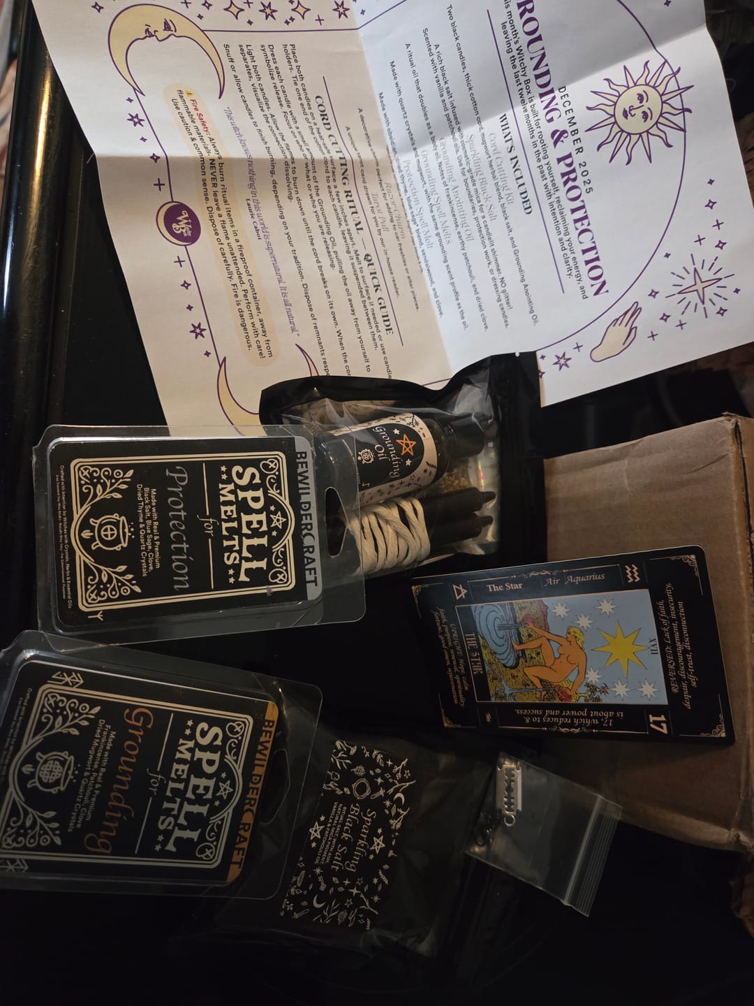 Customer photo review of Witchy Box - A Little Magic, Monthly!