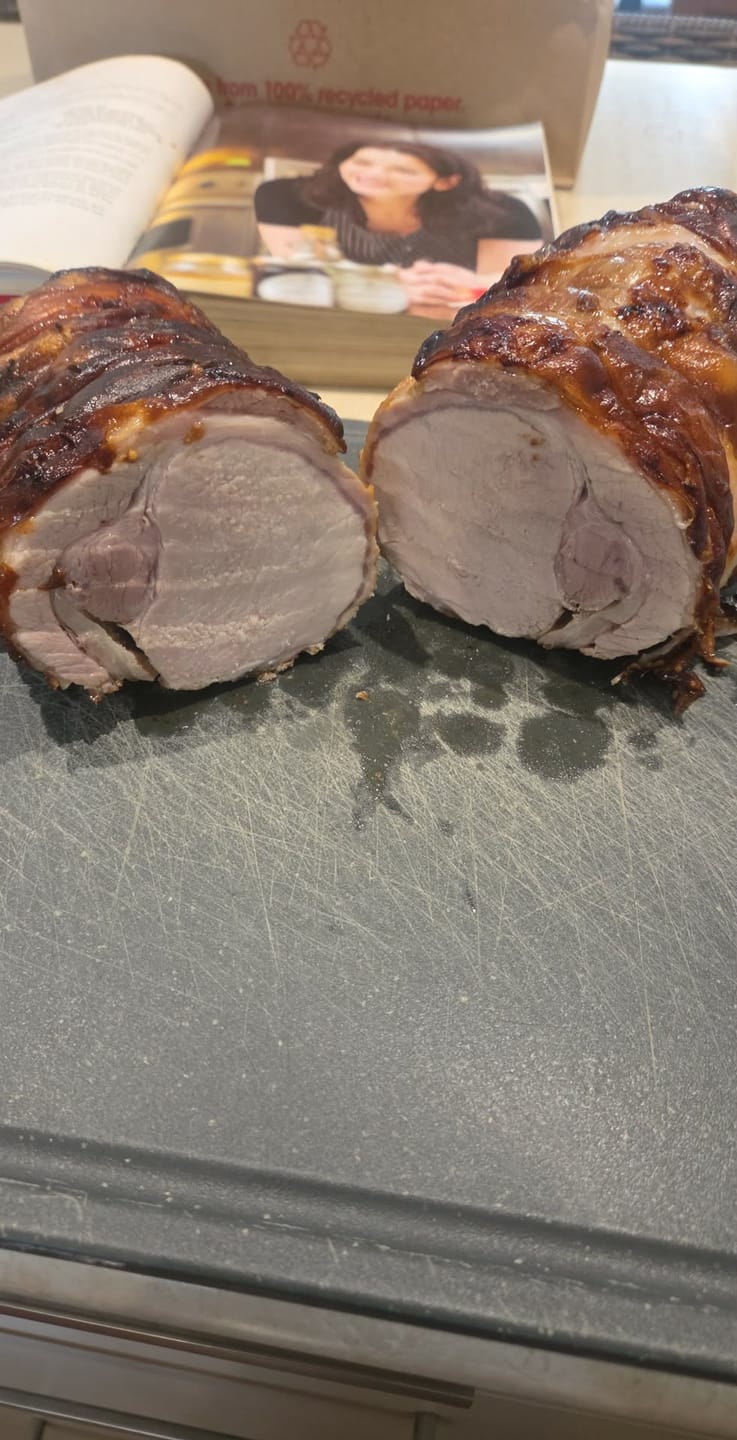 Customer photo review of Free Range Pork Loin Rolled