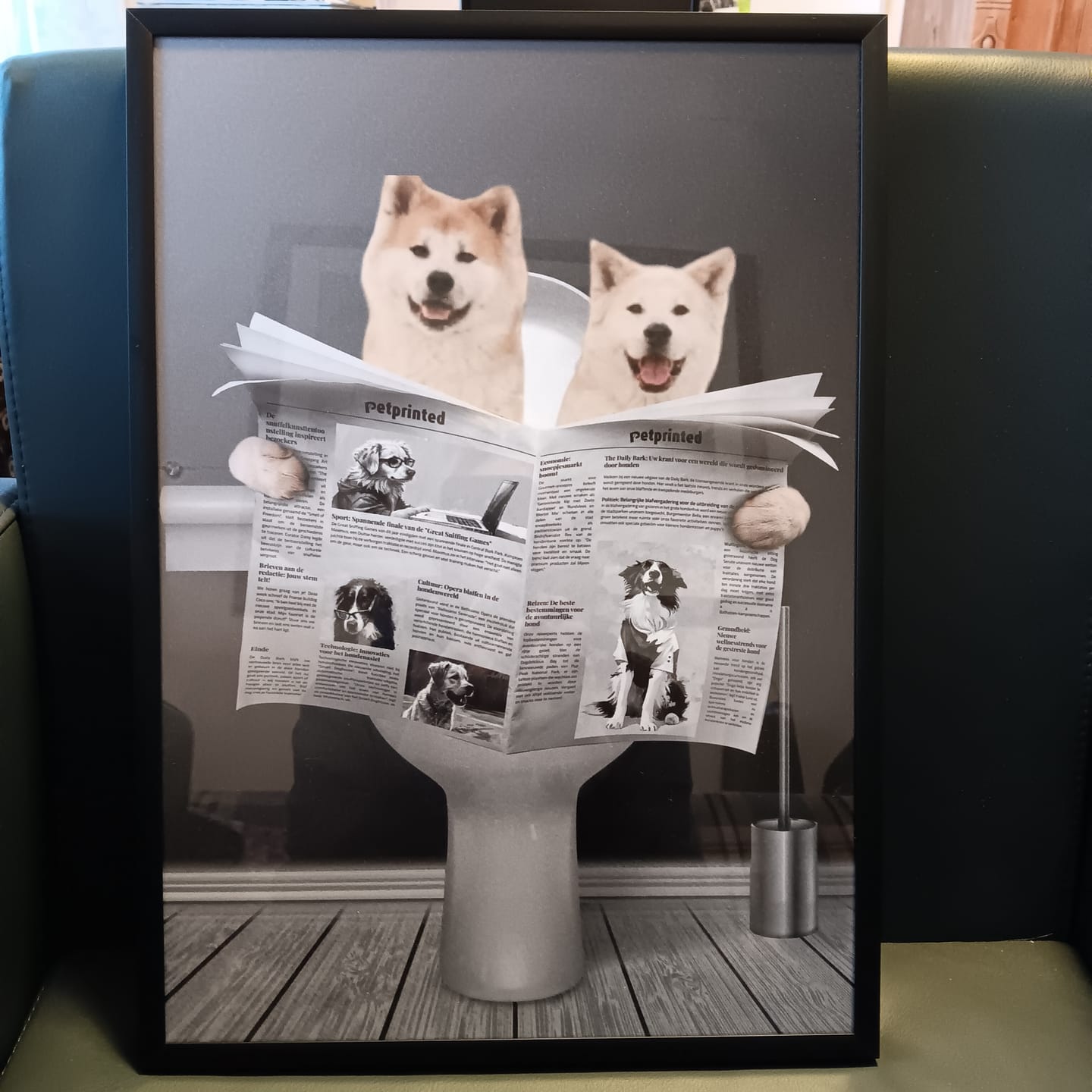 Customer photo review of Belangrijke sessie -  Gepersonaliseerde poster
