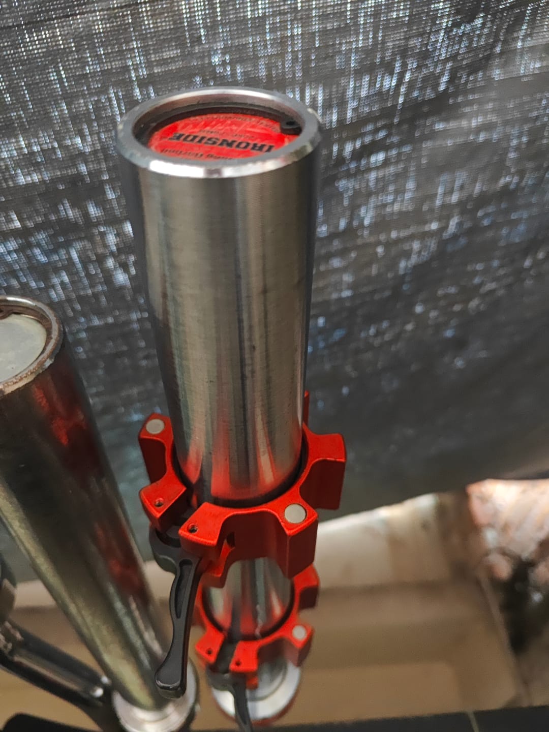 Customer photo review of Collarines Magnéticos de Aluminio IRONSIDE