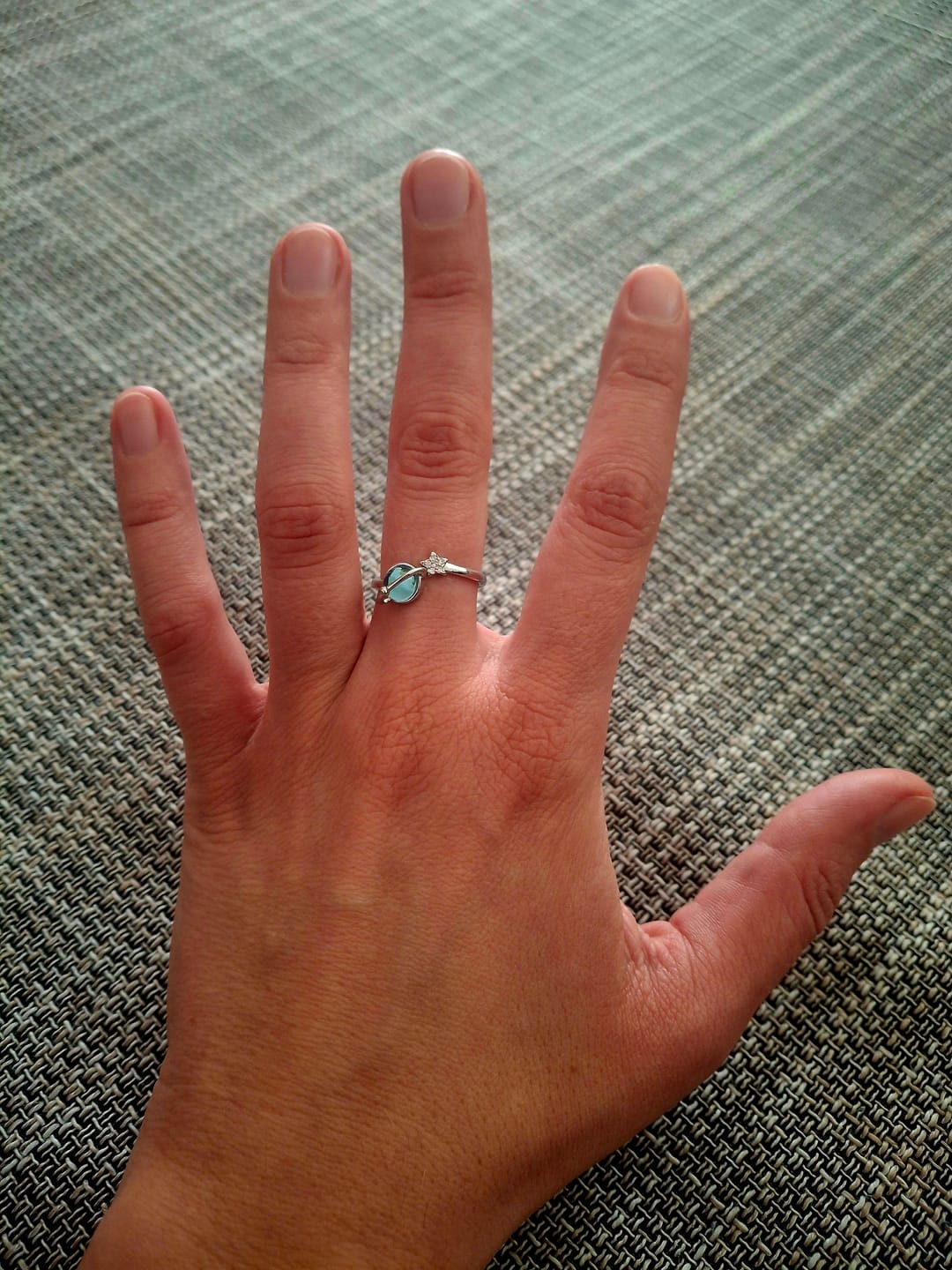 Customer photo review of Mondstein Ring - Mond & Stern