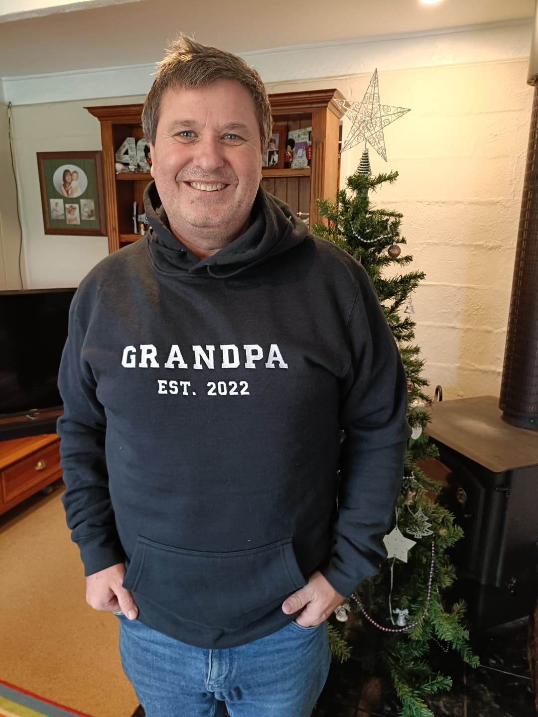 Customer photo review of CUSTOM Men's Hoodie