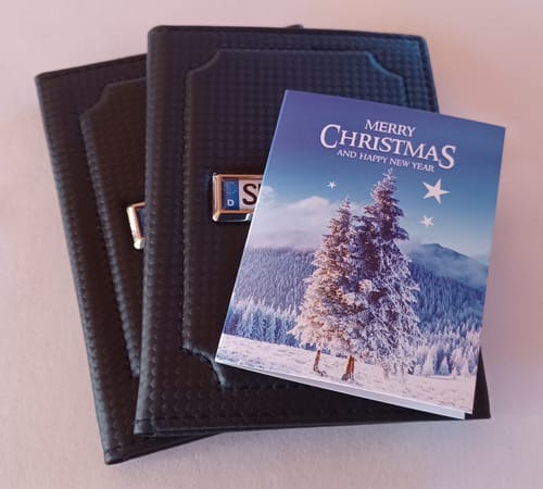 Customer photo review of Fahrzeugschein Hülle mit Deutschland Kennzeichen