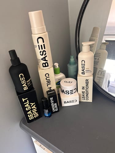 Customer photo review of Leave-In Conditioner