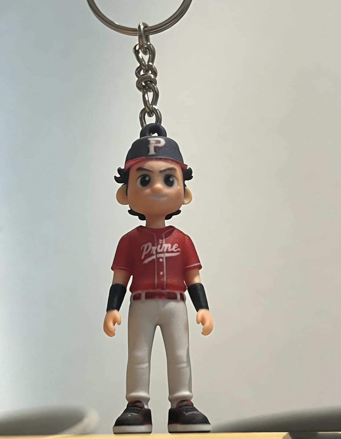 Customer photo review of Custom 3D Figure Keychain - Personalized Bag Charm from Photo