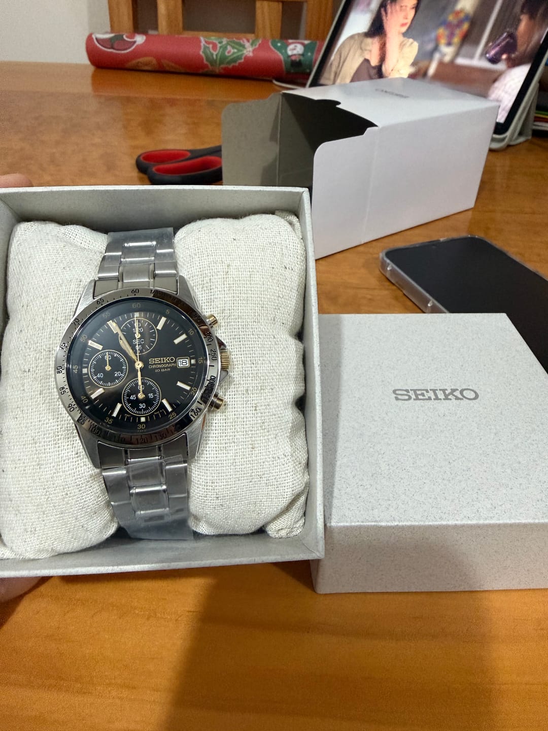 Customer photo review of Reloj Seiko SBTQ043 Chronograph Quartz 38,5mm JDM