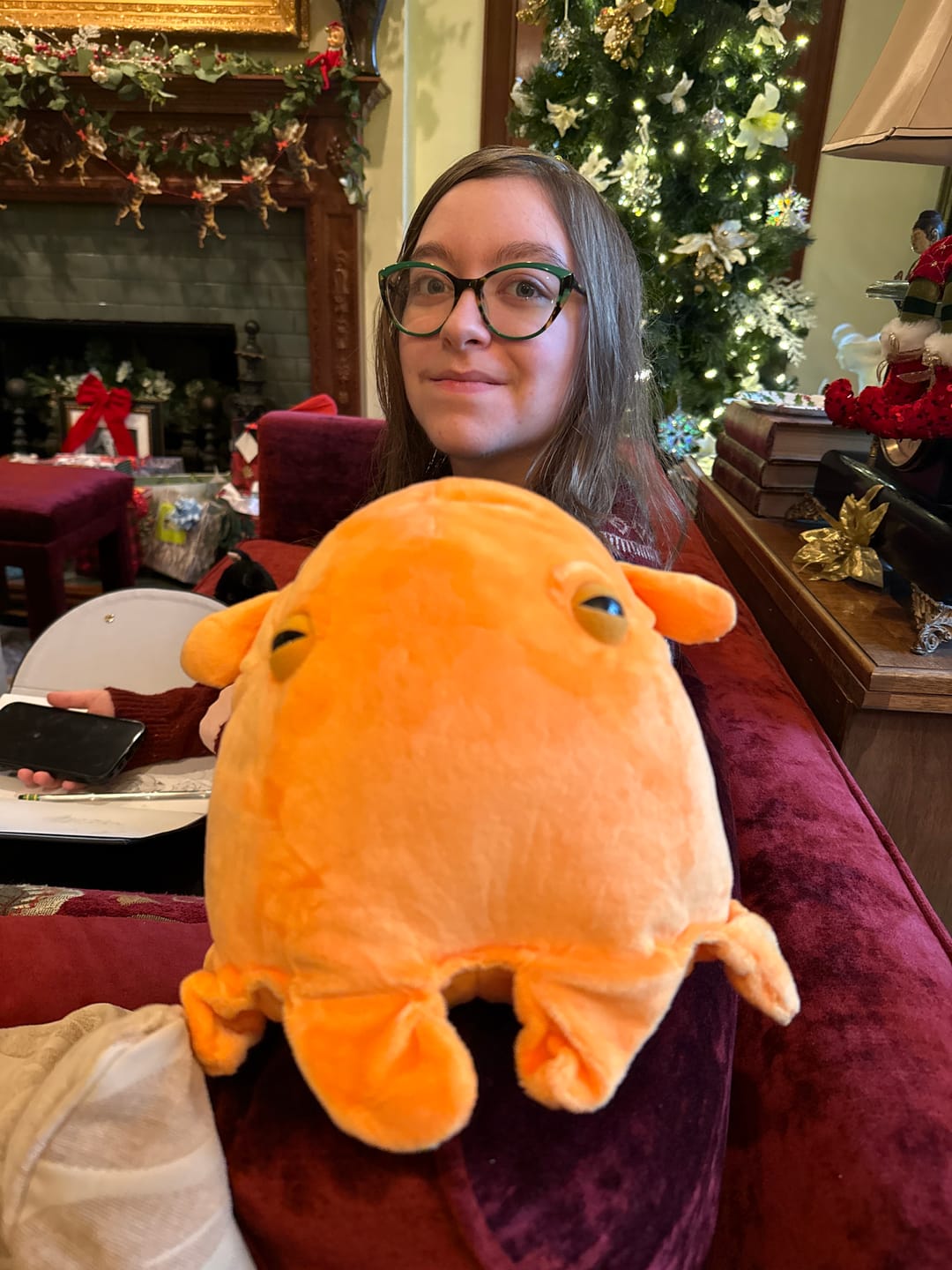 Customer photo review of Dumbo Octopus Soft Stuffed Plush Toy