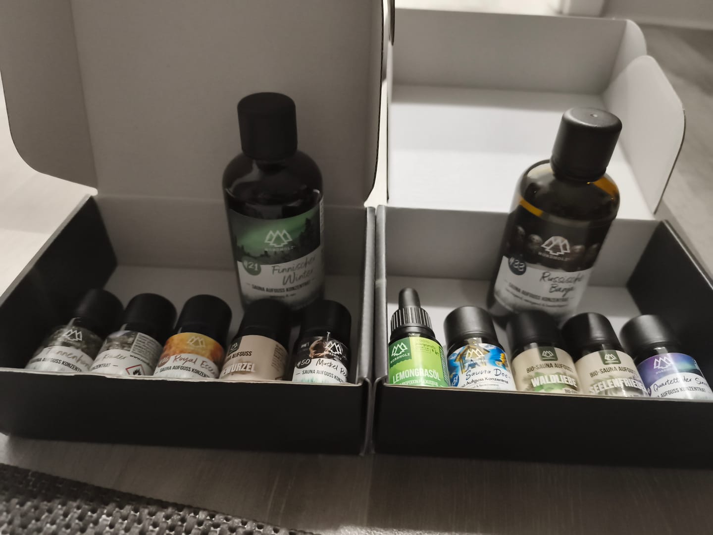 Customer photo review of Sauna Aufguss Konzentrat #24 Quartett der Sinne