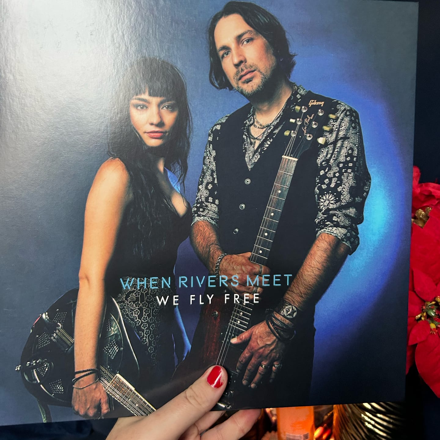 Customer photo review of SAVING GRACE ~ SILVER SPLATTER VINYL 50% OFF