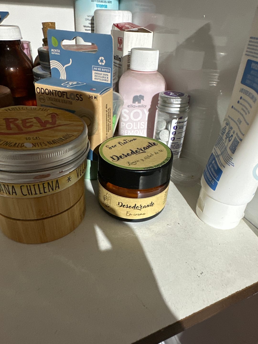 Customer photo review of Desodorante Natural en crema
