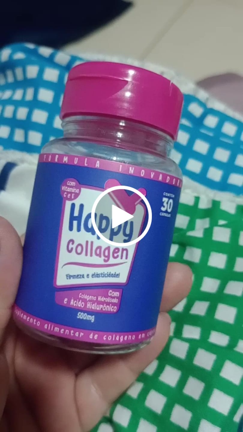 Customer video review of (GRÁTIS) 1 Pote Colágeno Com Ácido Hialurônico