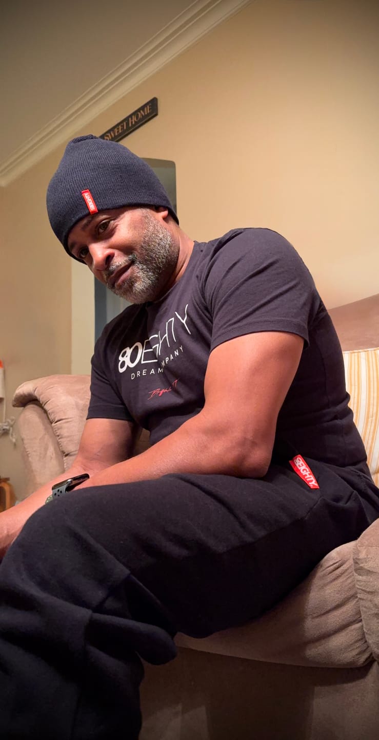 Customer photo review of 80Eighty® Black Fleece Pant