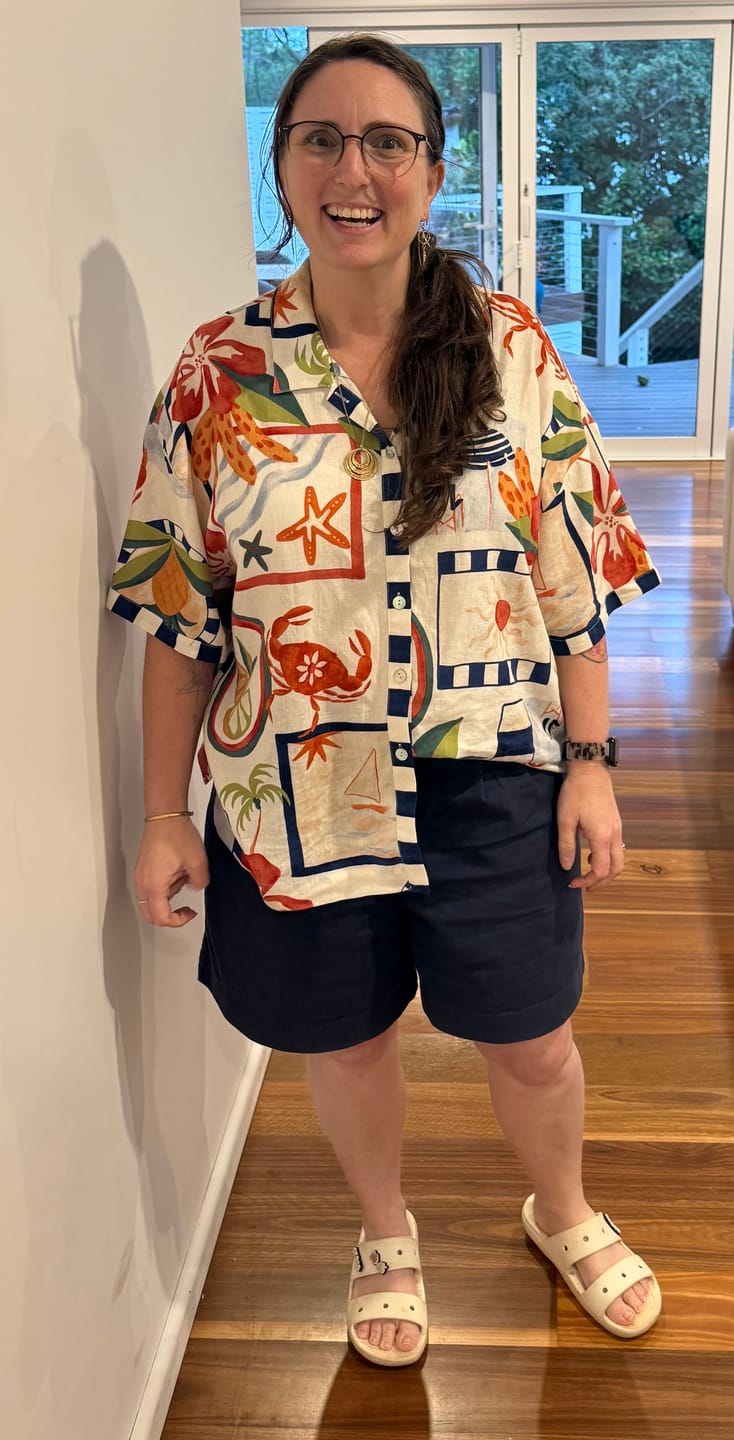 Customer photo review of Gunnee Shorts - Blue