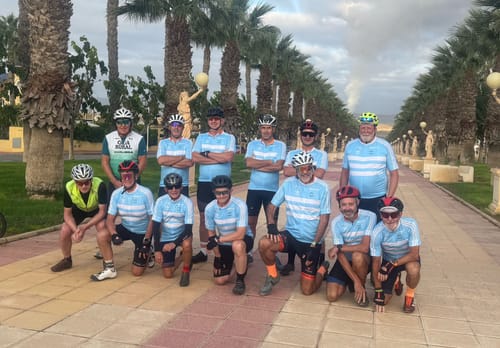 Customer photo review of BOSS  Bianchi Long Sleeve Cycling Kits