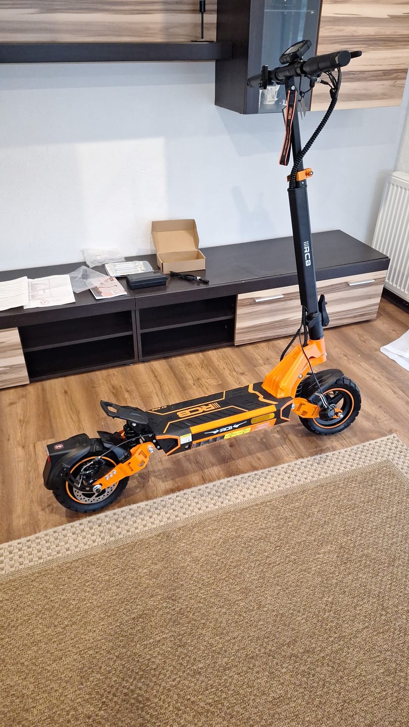 Customer photo review of RCB Offroad E-Scooter D7 PRO Ultra NFC Blinker mit Straßenzulassung