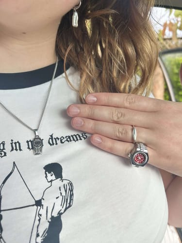 Customer photo review of Classic Watch Ring