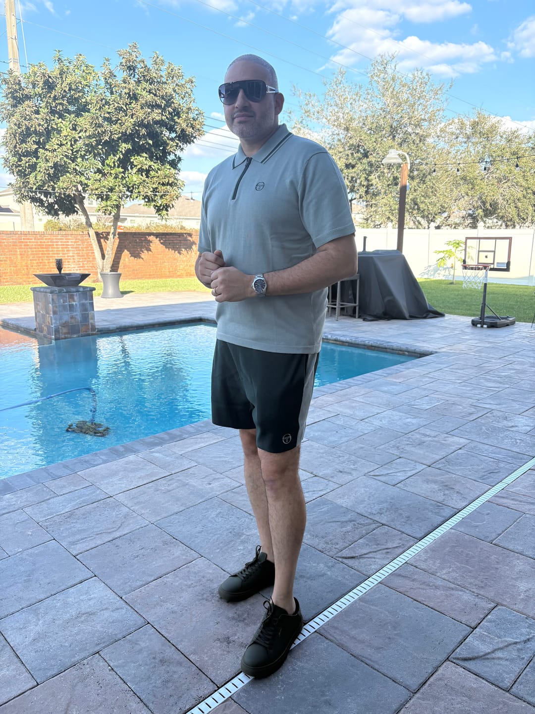 Customer photo review of Giovane Polo- Slate Gray