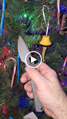Customer video review of Vosteed Psyop Top Liner Lock Knife Elmax 3.32"