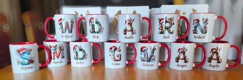 Customer photo review of Tasse Personalisiert - Weihnachtstasse 5