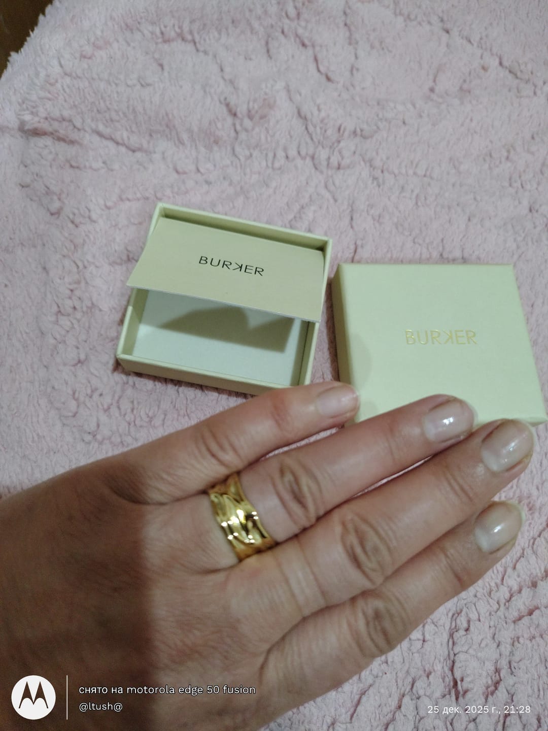 Customer photo review of Luna Ring