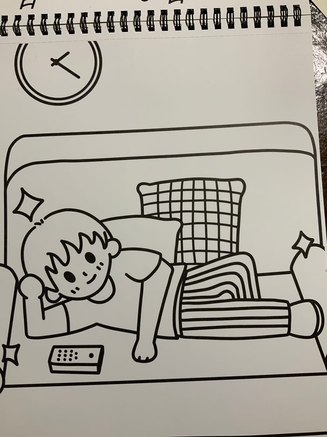 Customer photo review of Ohuhu Double-Sided Bleedproof Coloring Book