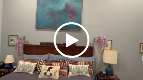 Customer video review of Bulk Exclusive Extra Long Wisteria Blossom Stems Hanging Flowers Spring Wholesale