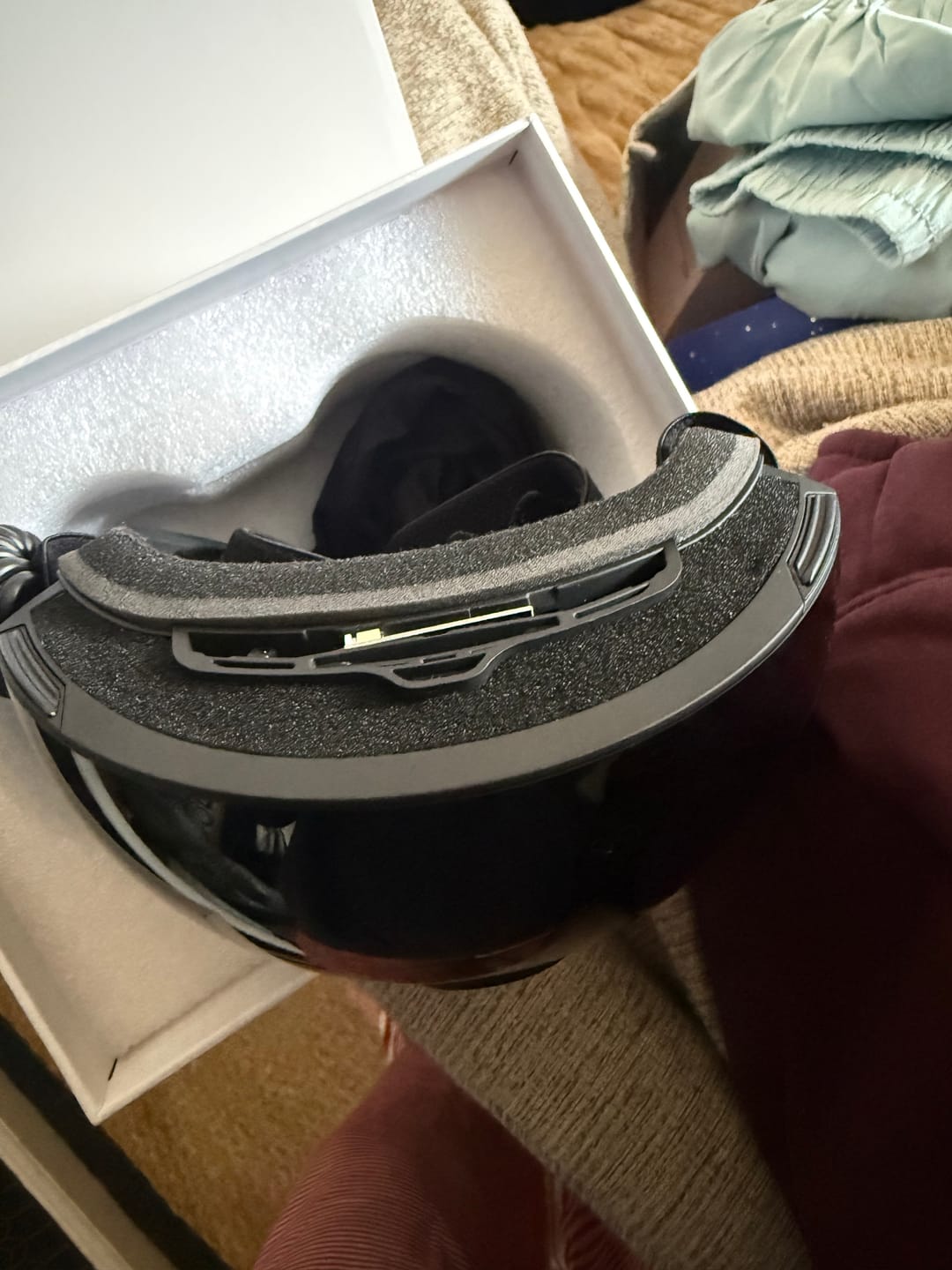 Customer photo review of 2026 REKKIE Smart Snow Goggles