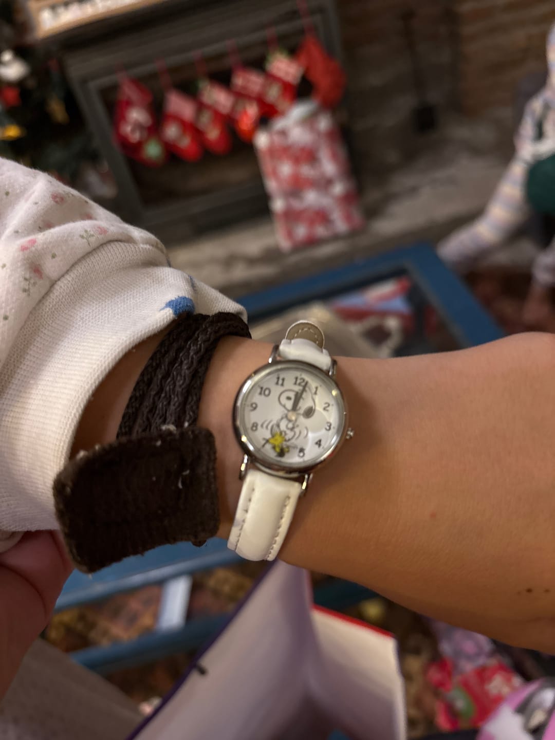 Customer photo review of Reloj Q&Q JDM P003-314 Peanuts Snoopy Mini 26mm