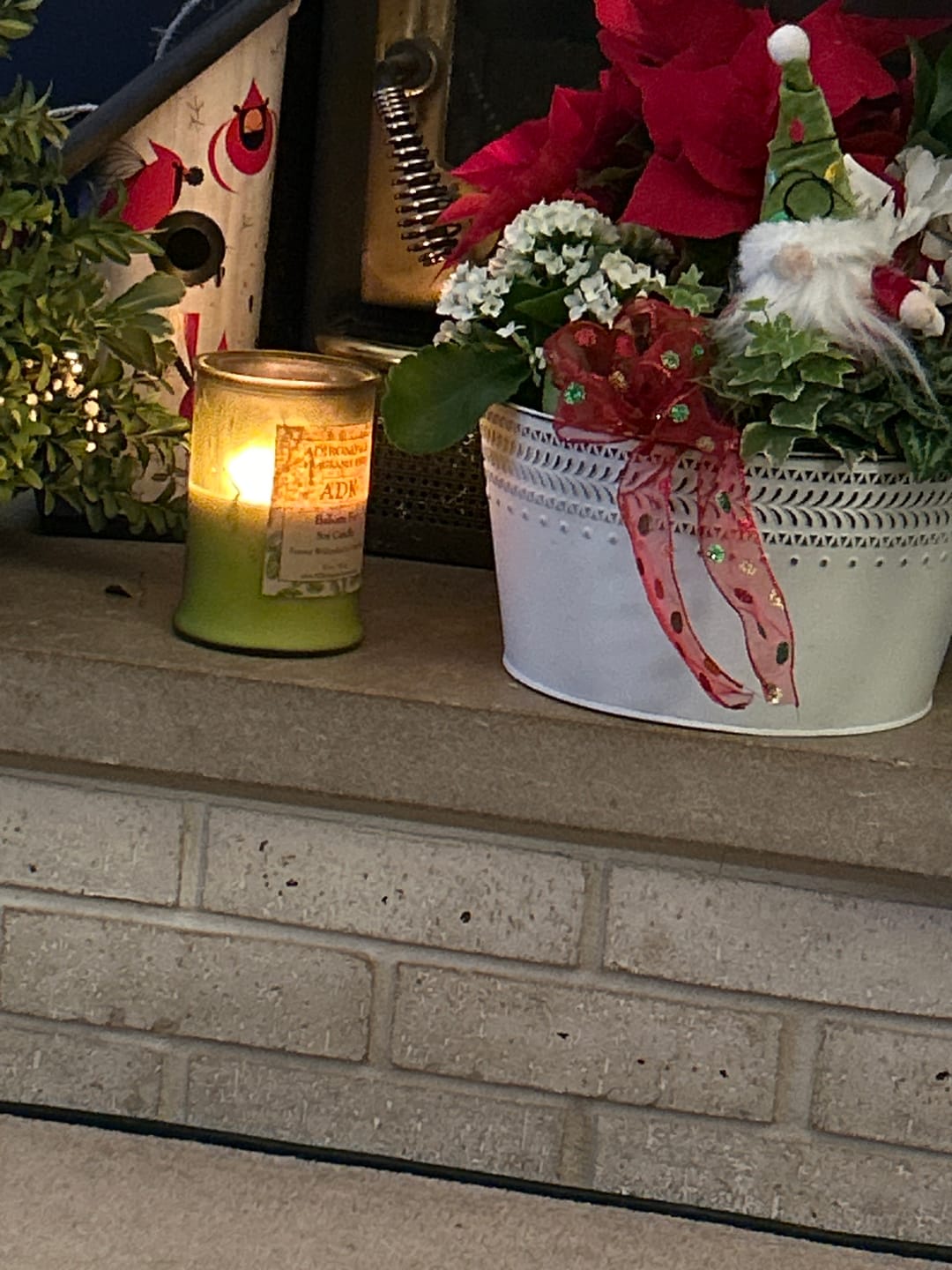 Customer photo review of Balsam Fir Candle