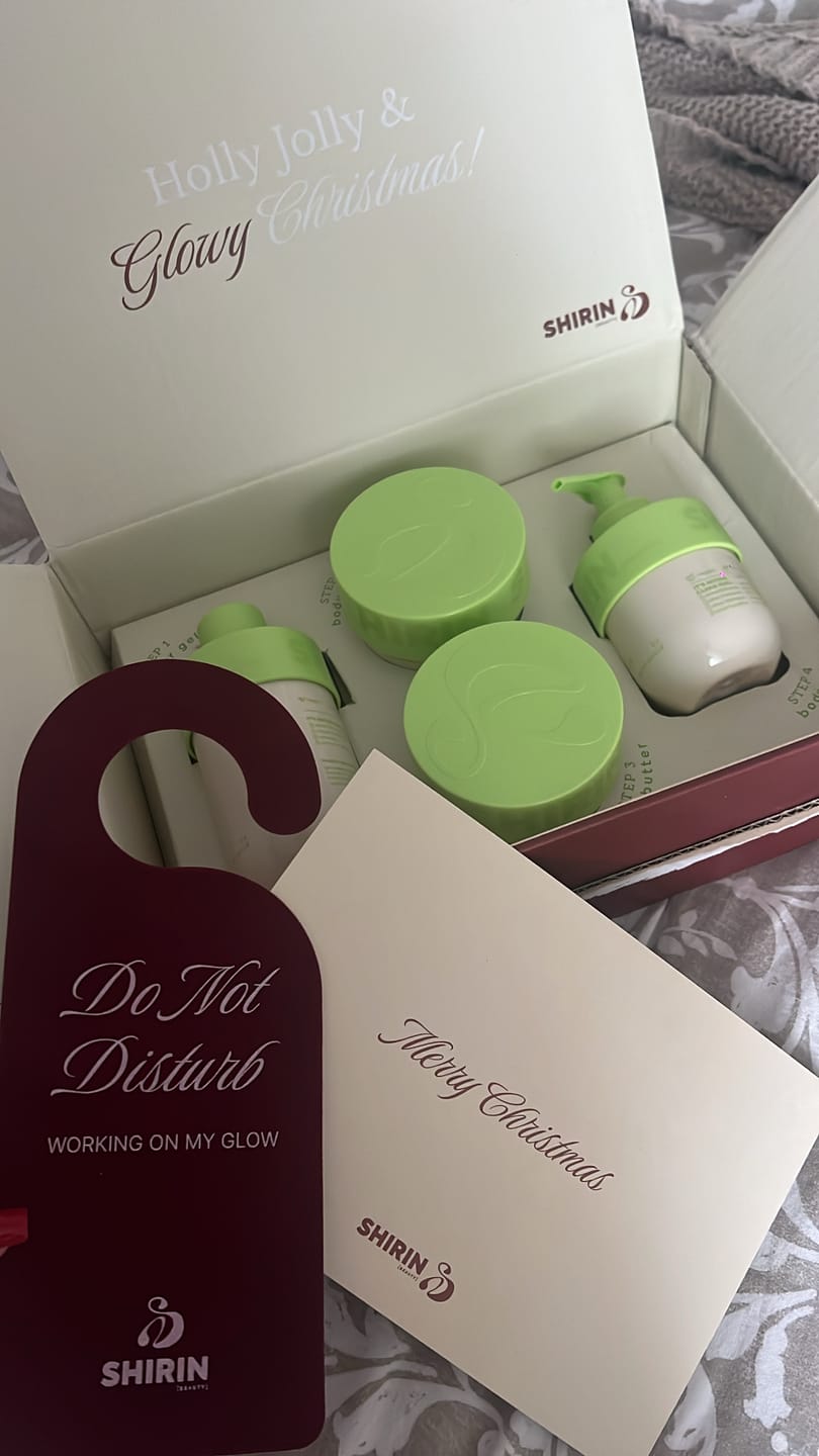 Customer photo review of Glowmas Set Milky Mango Matcha Latte Kiss