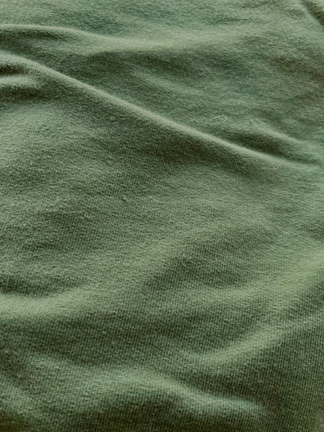 Customer photo review of Plain French Terry Fabric