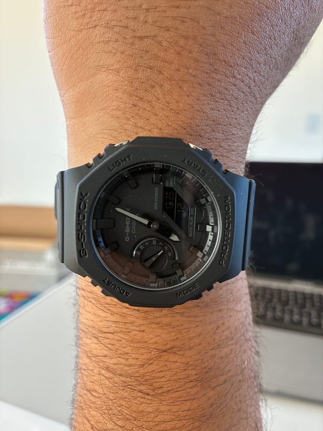 Customer photo review of Reloj Casio G-Shock Royal Oak "Casioak" GA-2100-1A1JF JDM Made in Japan
