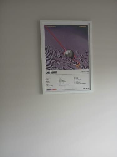 Customer photo review of Tame Impala - Currents | Album Cover Poster