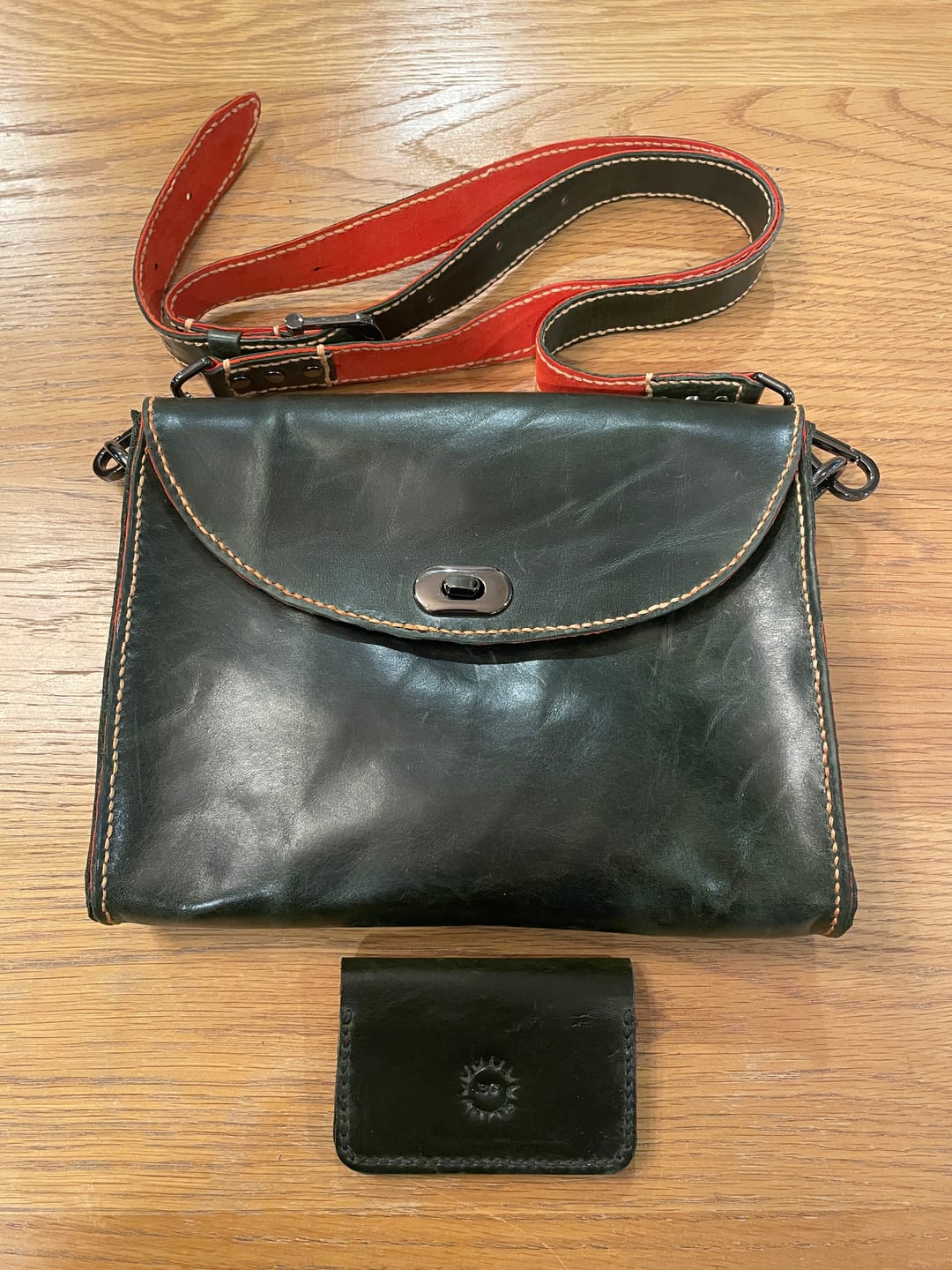 Customer photo review of Italian Goat Suede