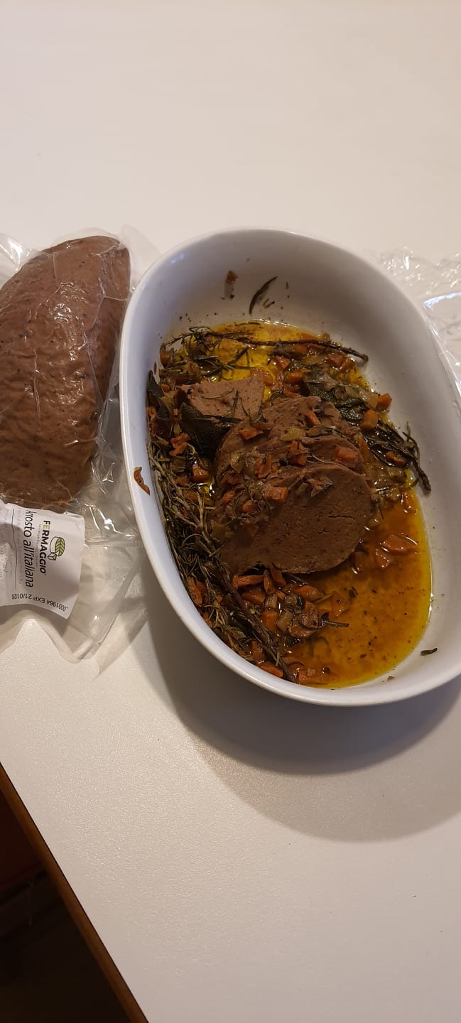 Customer photo review of Arrosto vegetale all'italiana con glutine Bio 750g - Fermaggio®