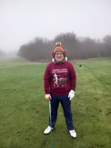 Customer photo review of Golf-Driving-Home-For-Christmas
