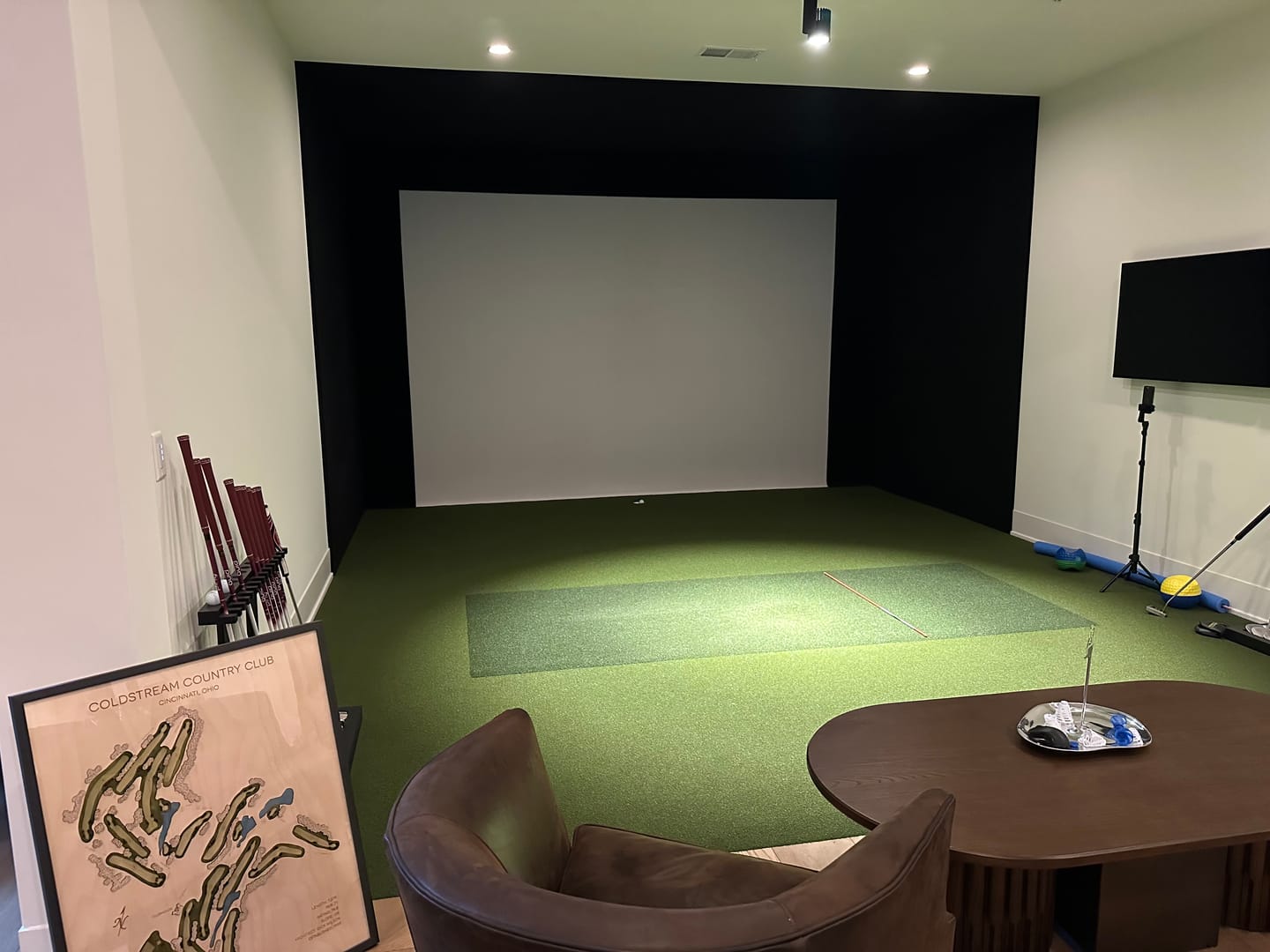 Customer photo review of Custom 3D Multi-Layer Golf Map