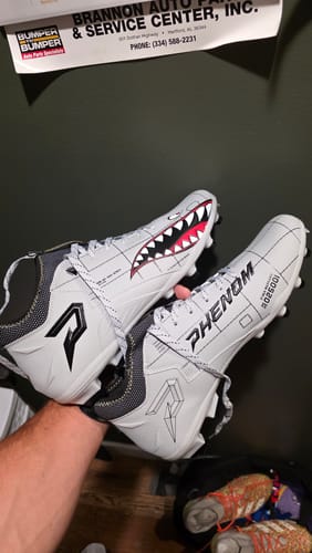 Customer photo review of Warhawk Football Cleats Quantum Speed 2.0 by Phenom Elite