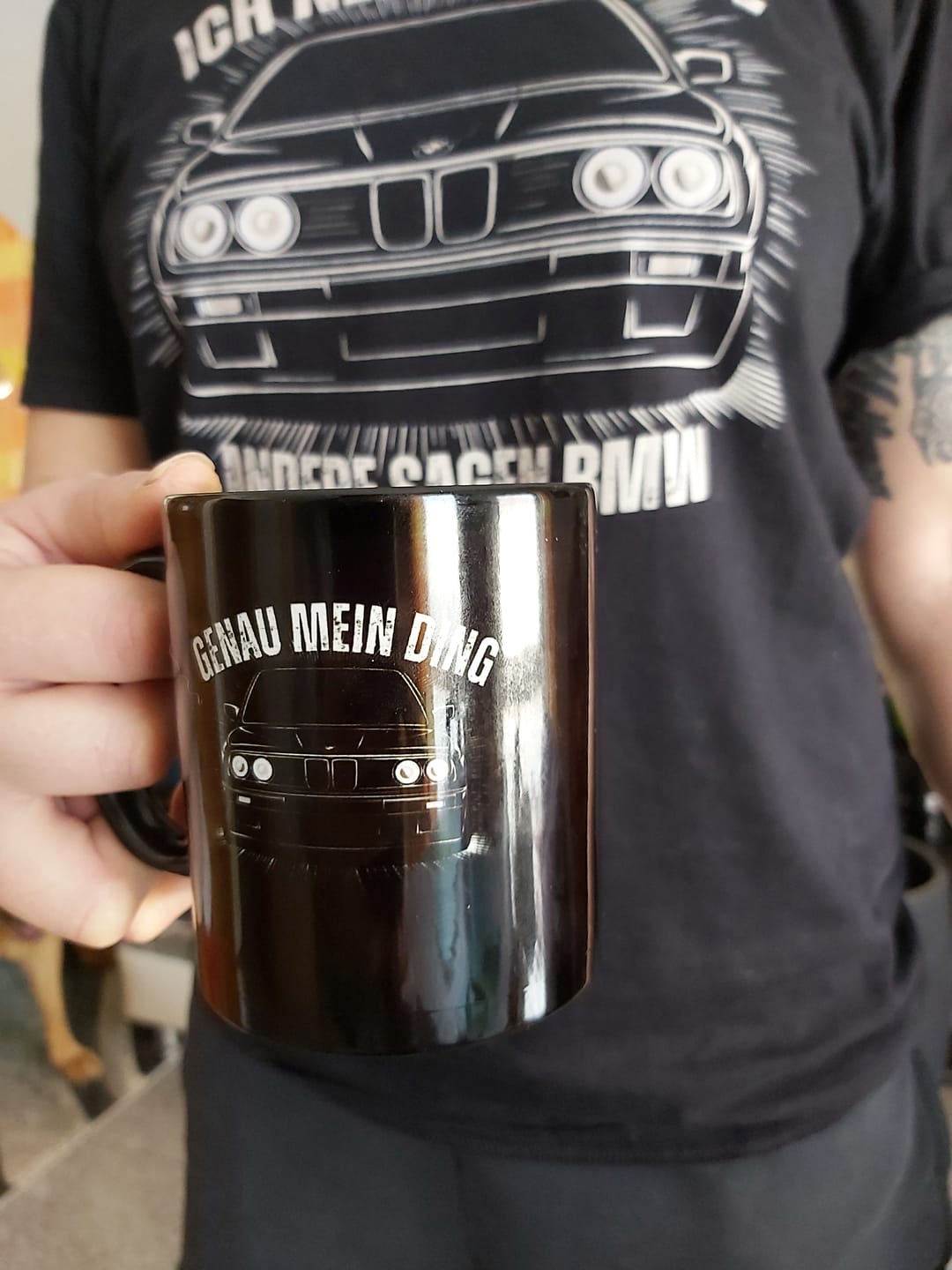 Customer photo review of Genau mein Ding BMW Classic e30 Tasse