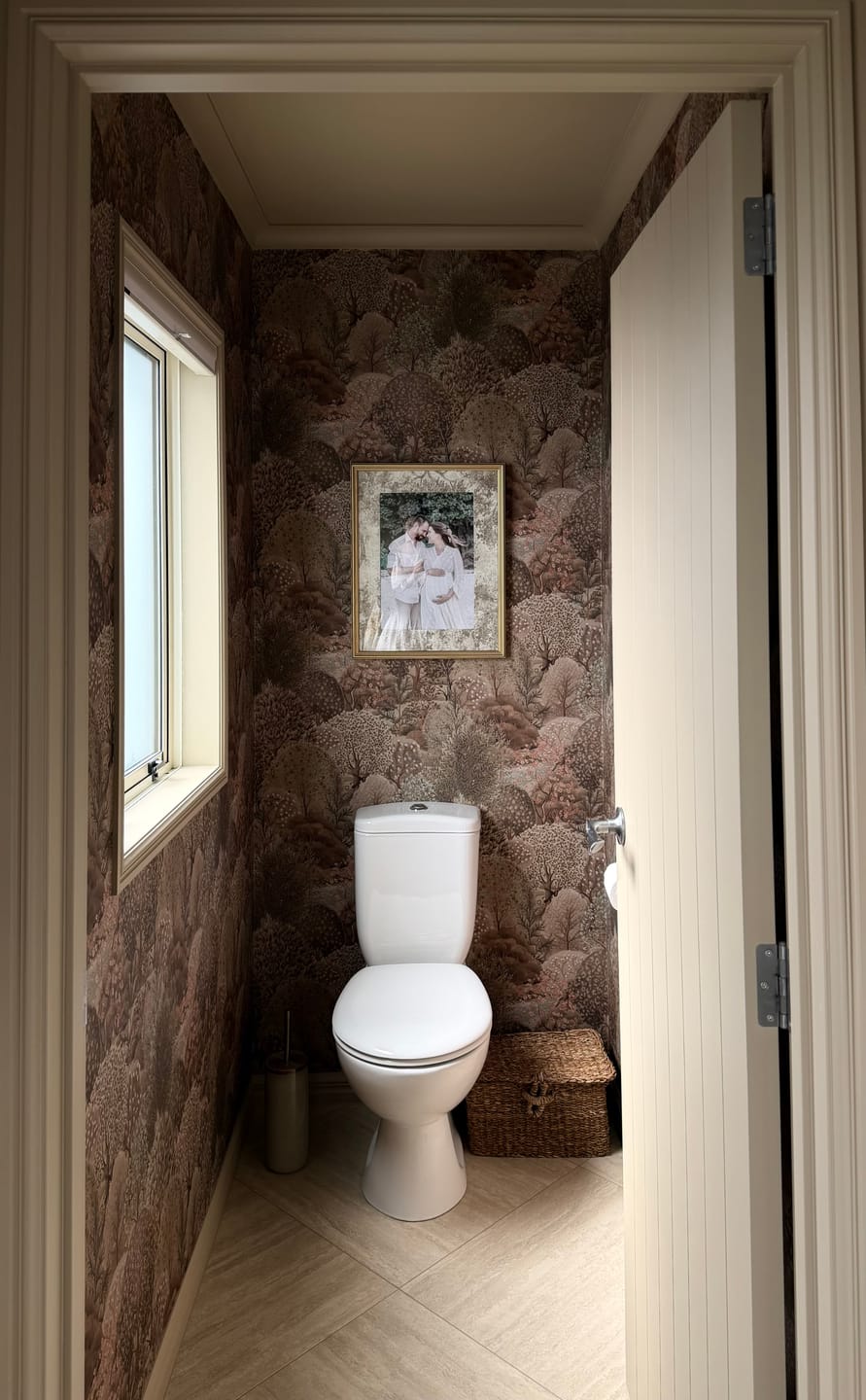 Customer photo review of Arboretum Garden Wallpaper - Neutral