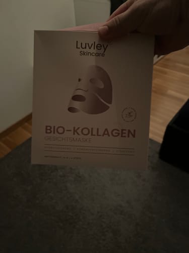 Customer photo review of Bio-Kollagen Gesichtsmaske