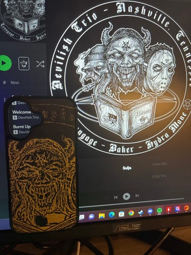 Customer photo review of HIILIKOIVU - Aitoa mustaa koivua 🇫🇮