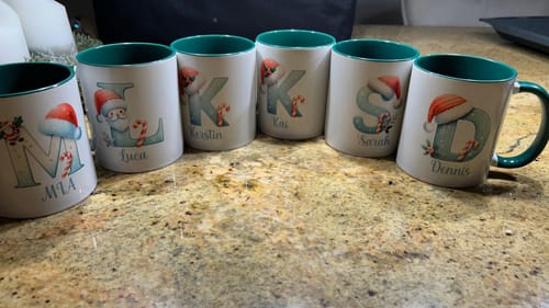 Customer photo review of Tasse Personalisiert - Weihnachtstasse 2
